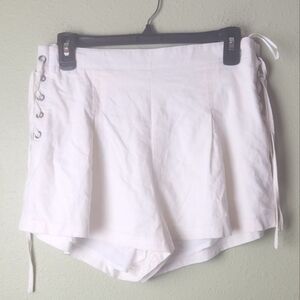 E2 Linen Blend Corset Shorts Size Small